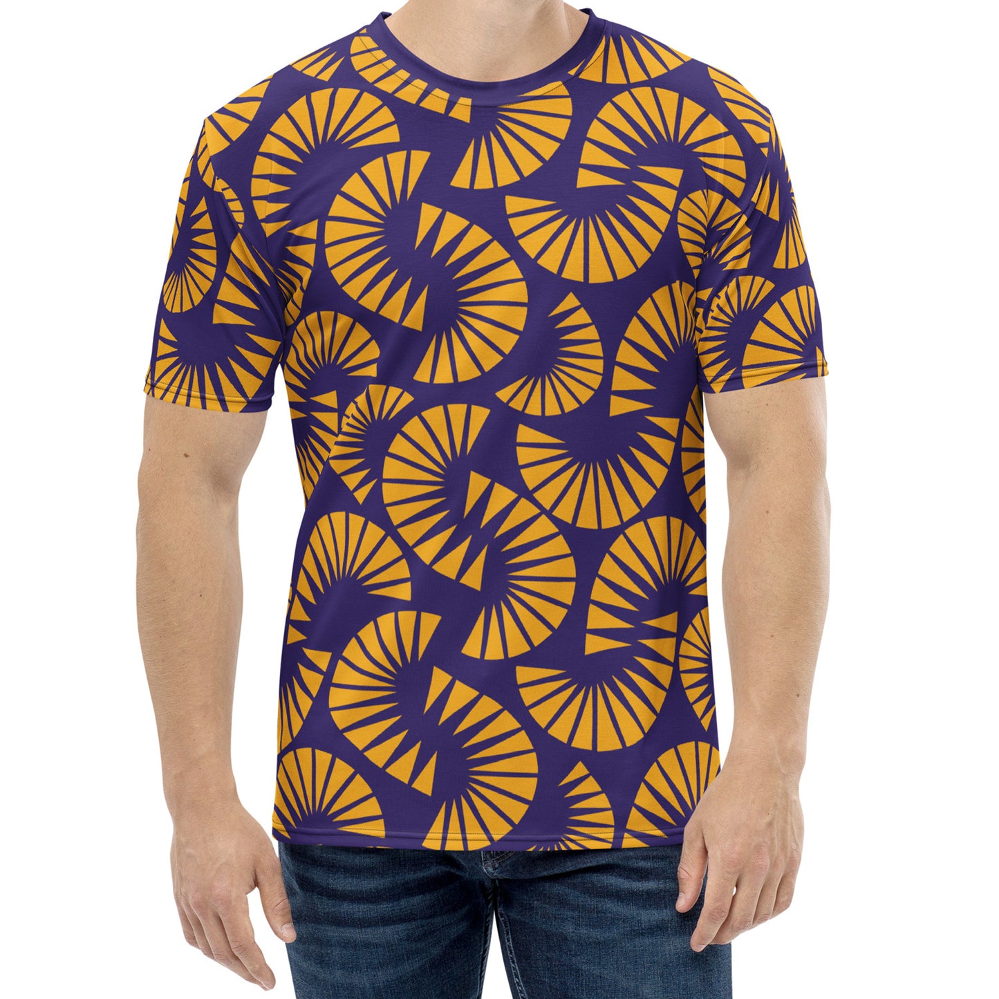 Zebra Flower Men's t-shirt