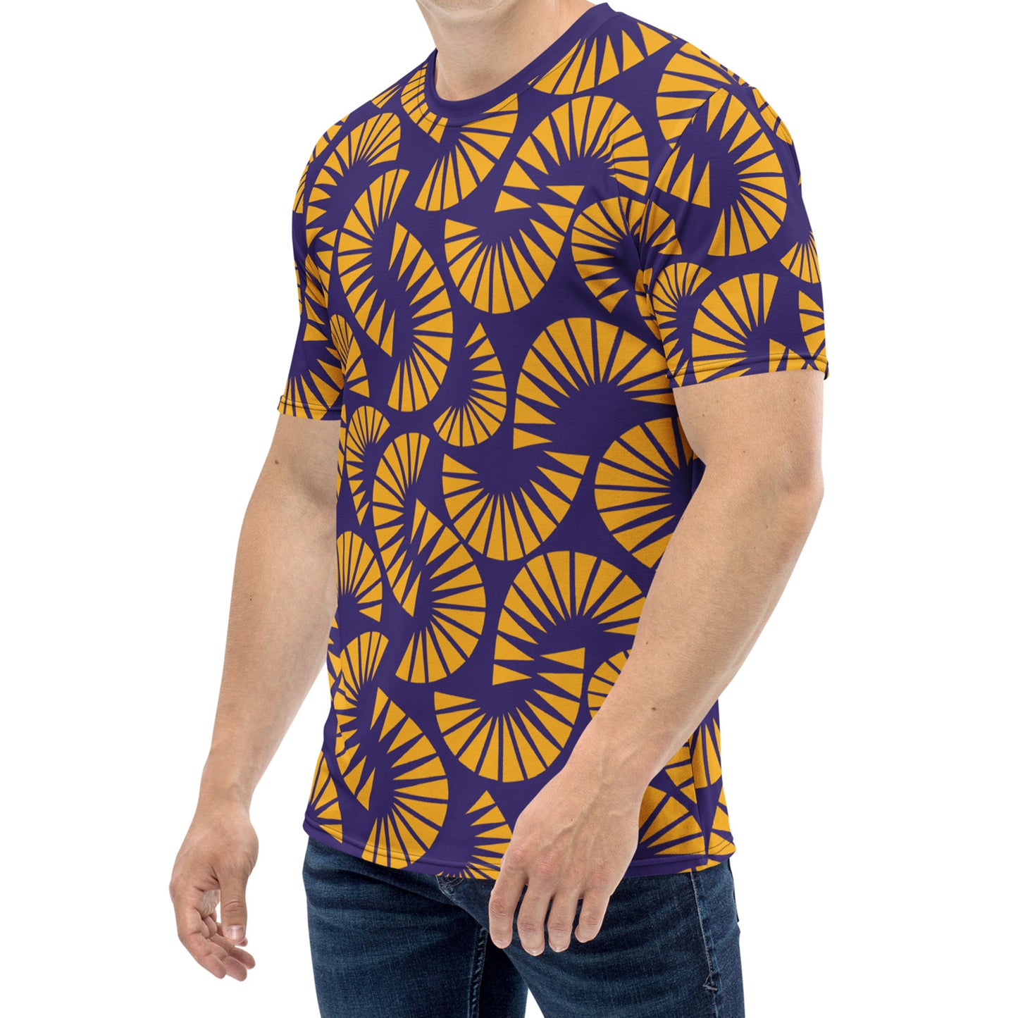 Zebra Flower Men's t-shirt